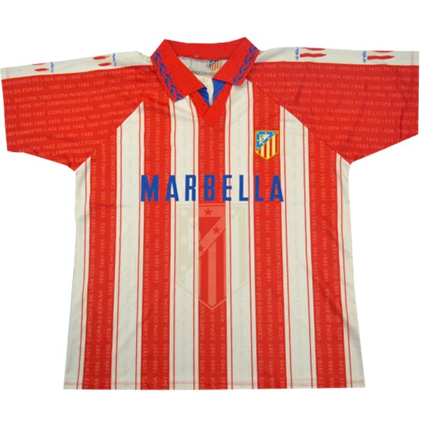 Authentic Camiseta Atlético Madrid 1ª Retro 1995 1996 Rojo